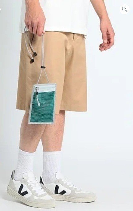 Armani Exchange 942721 Sac Bandoulière Homme Vert Gris Messenger Bag Neuf - Image 6