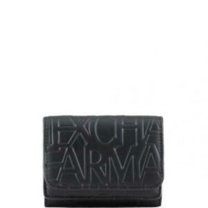Portefeuille Femme Armani Exchange Continental Medium Noir