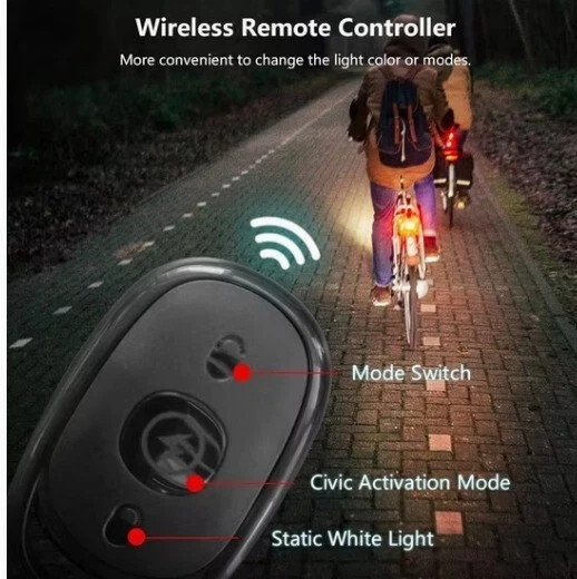 Lumière stroboscopique LED sans fil avec télécommand 7 couleurs, lumières cligno - Image 2