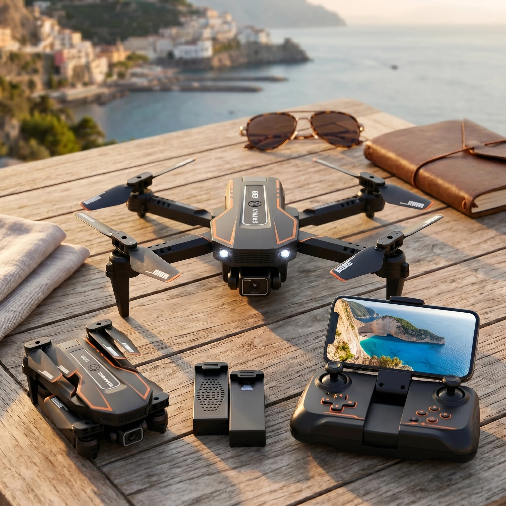 Kids Drone 720P HD Camera Quadricopter FPV WiFi Remote Control