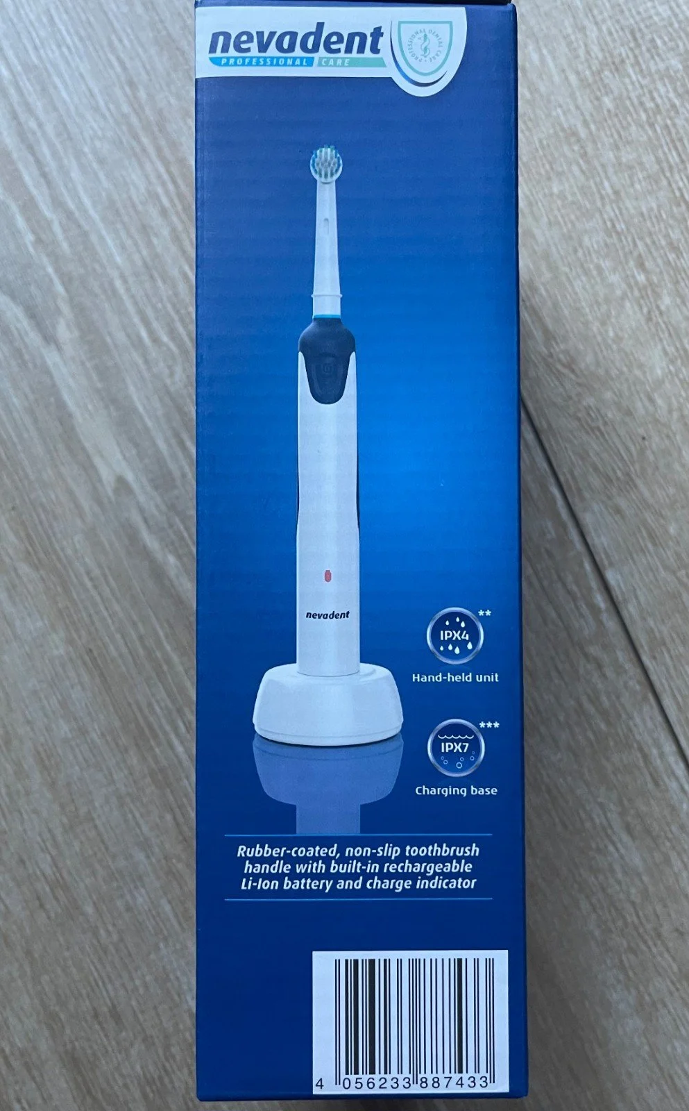 Brosse à dents électrique Nevadent NZAOD 600 B1 • 2 Têtes • Timer IPX4 - Image 5