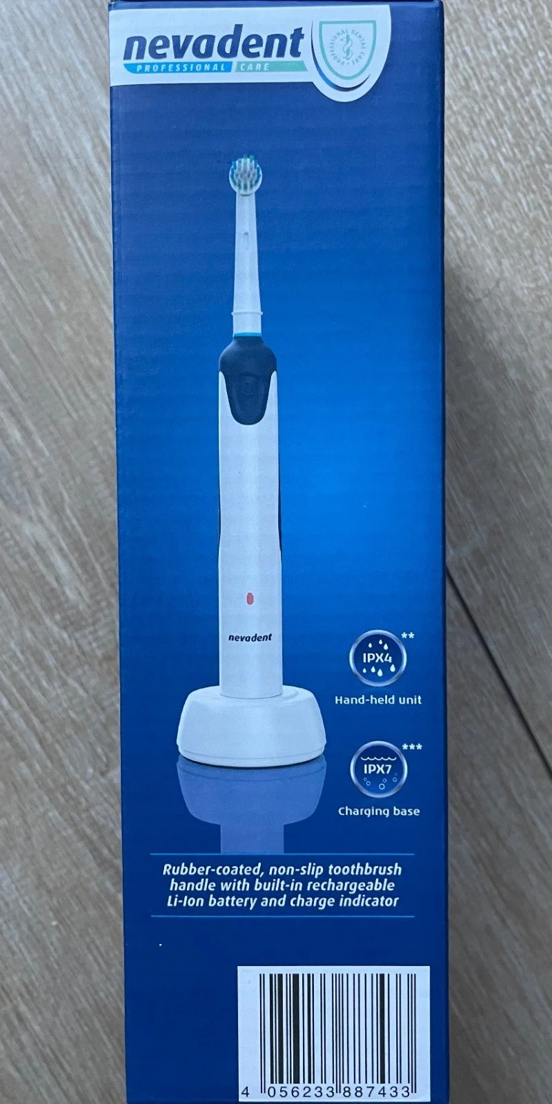 Brosse à dents électrique Nevadent NZAOD 600 B1 • 2 Têtes • Timer IPX4 - Image 6