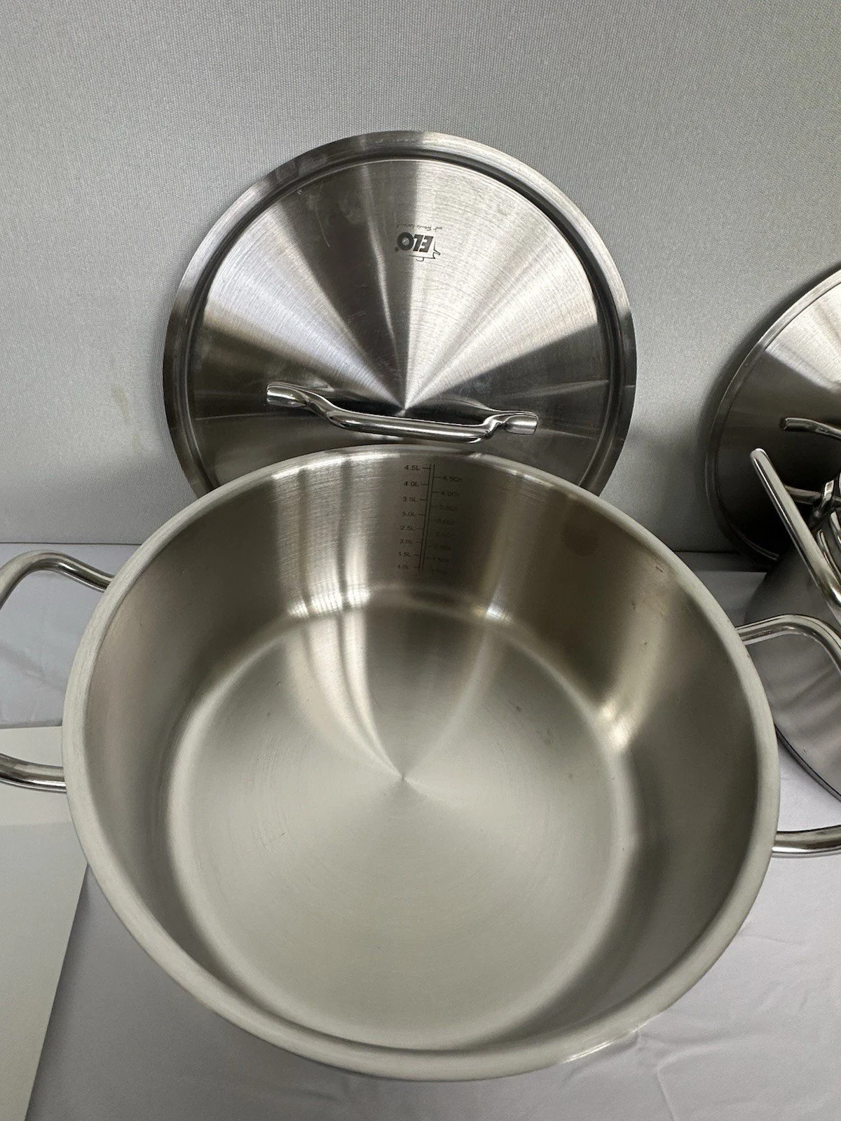 Batterie de Cuisine ELO Inox 5 pcs Induction - 25 cm Poêle - Image 7