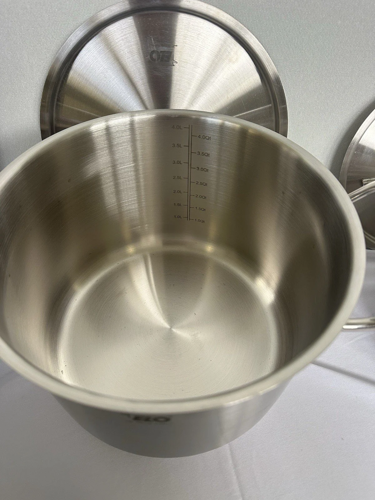 Batterie de Cuisine ELO Inox 5 pcs Induction - 25 cm Poêle - Image 8