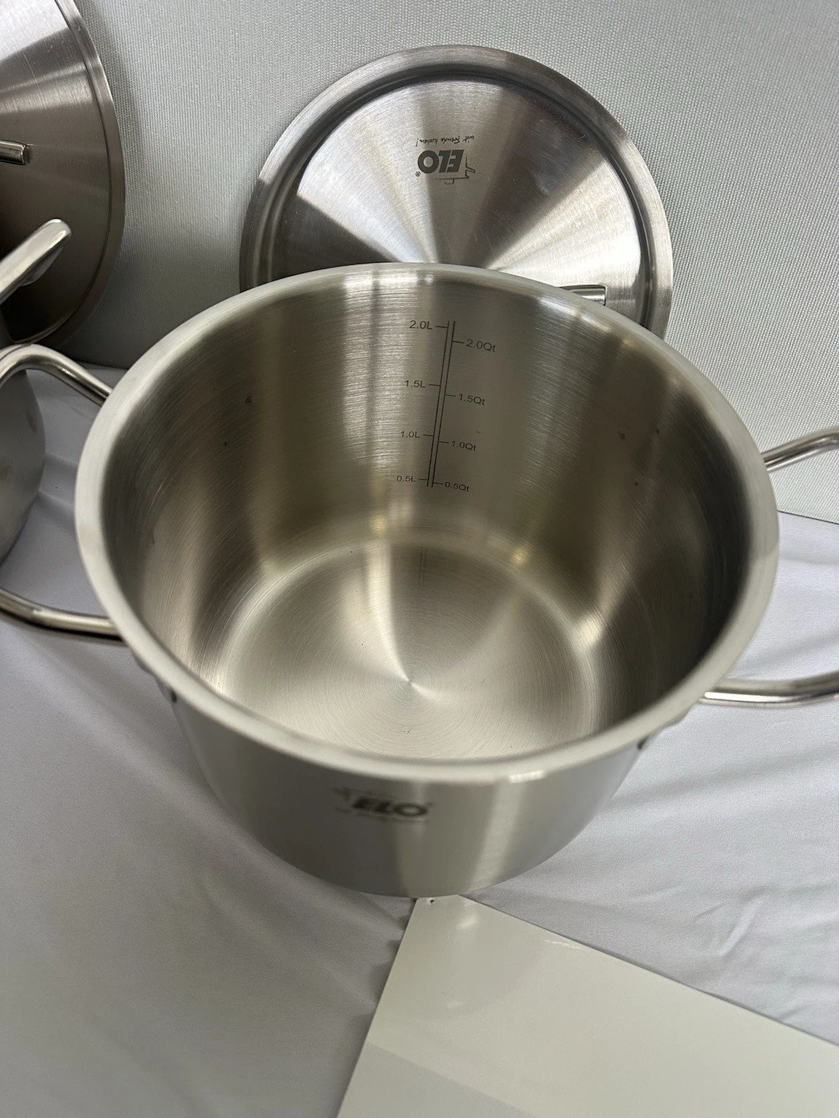 Batterie de Cuisine ELO Inox 5 pcs Induction - 25 cm Poêle - Image 9