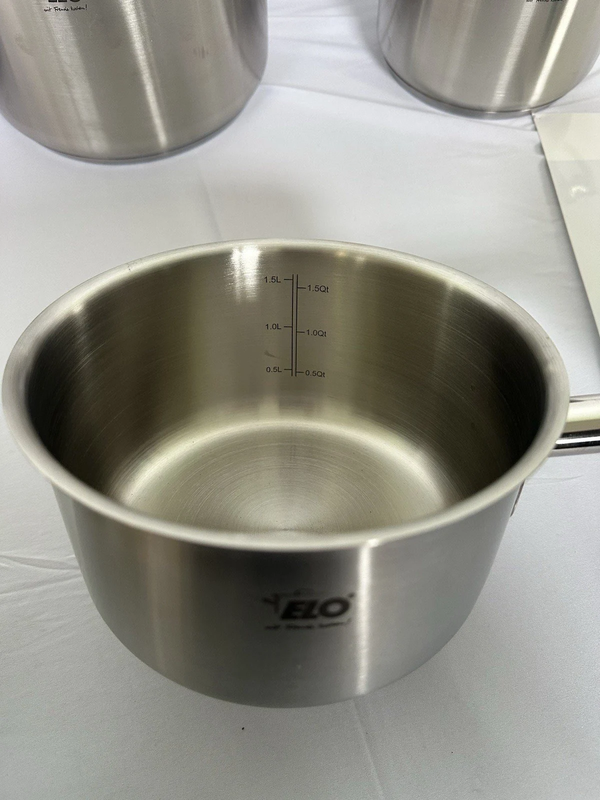 Batterie de Cuisine ELO Inox 5 pcs Induction - 25 cm Poêle - Image 10