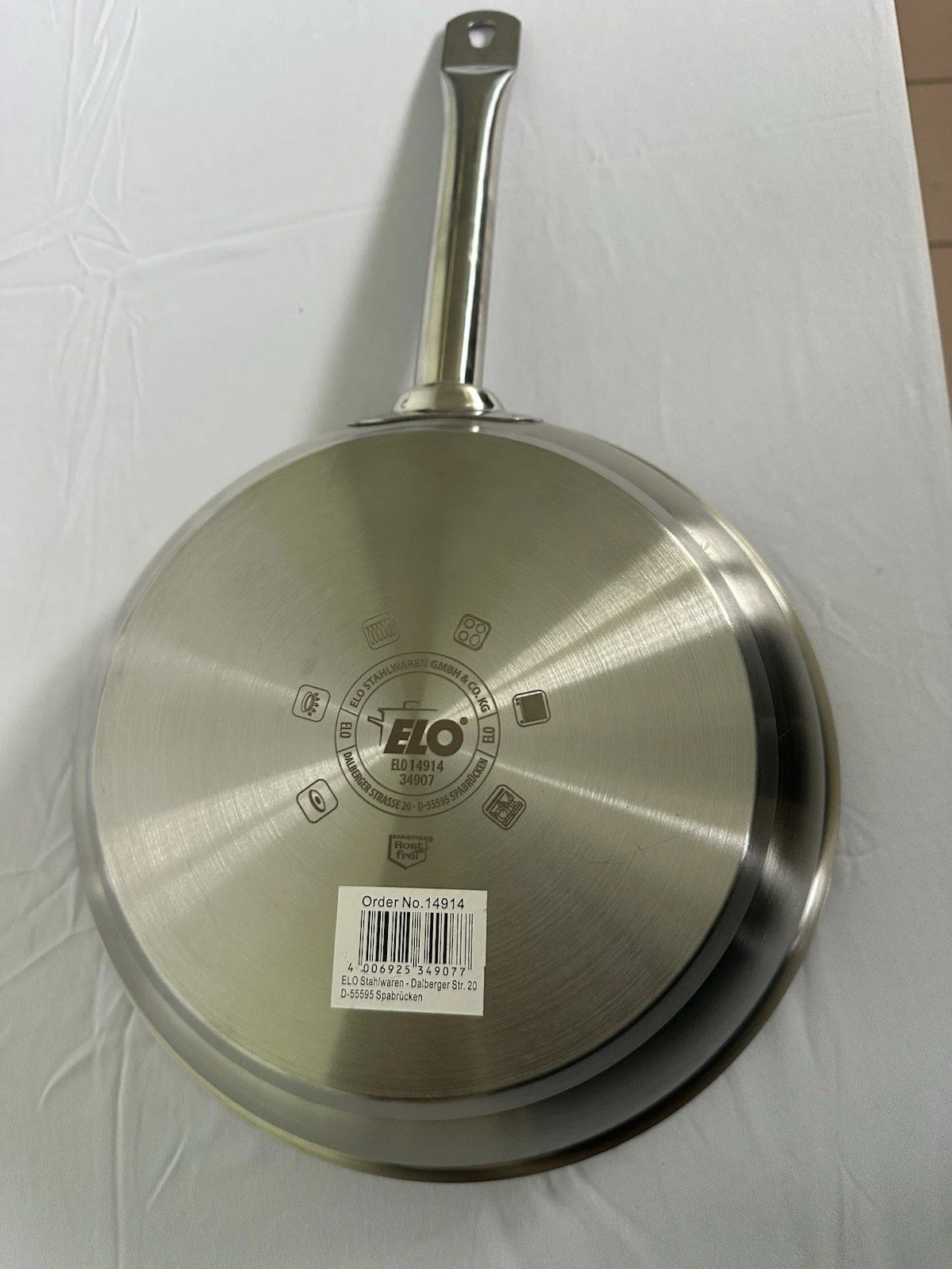 Batterie de Cuisine ELO Inox 5 pcs Induction - 25 cm Poêle - Image 11