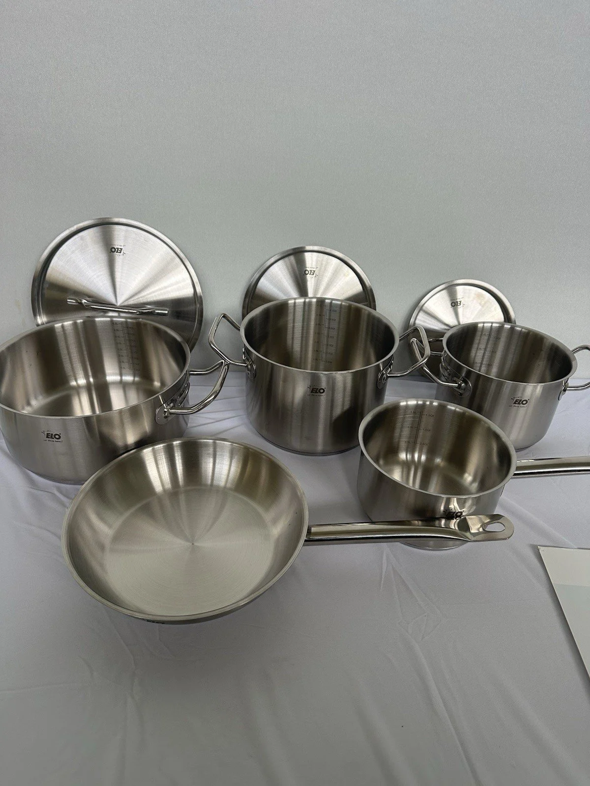 Batterie de Cuisine ELO Inox 5 pcs Induction - 25 cm Poêle - Image 13