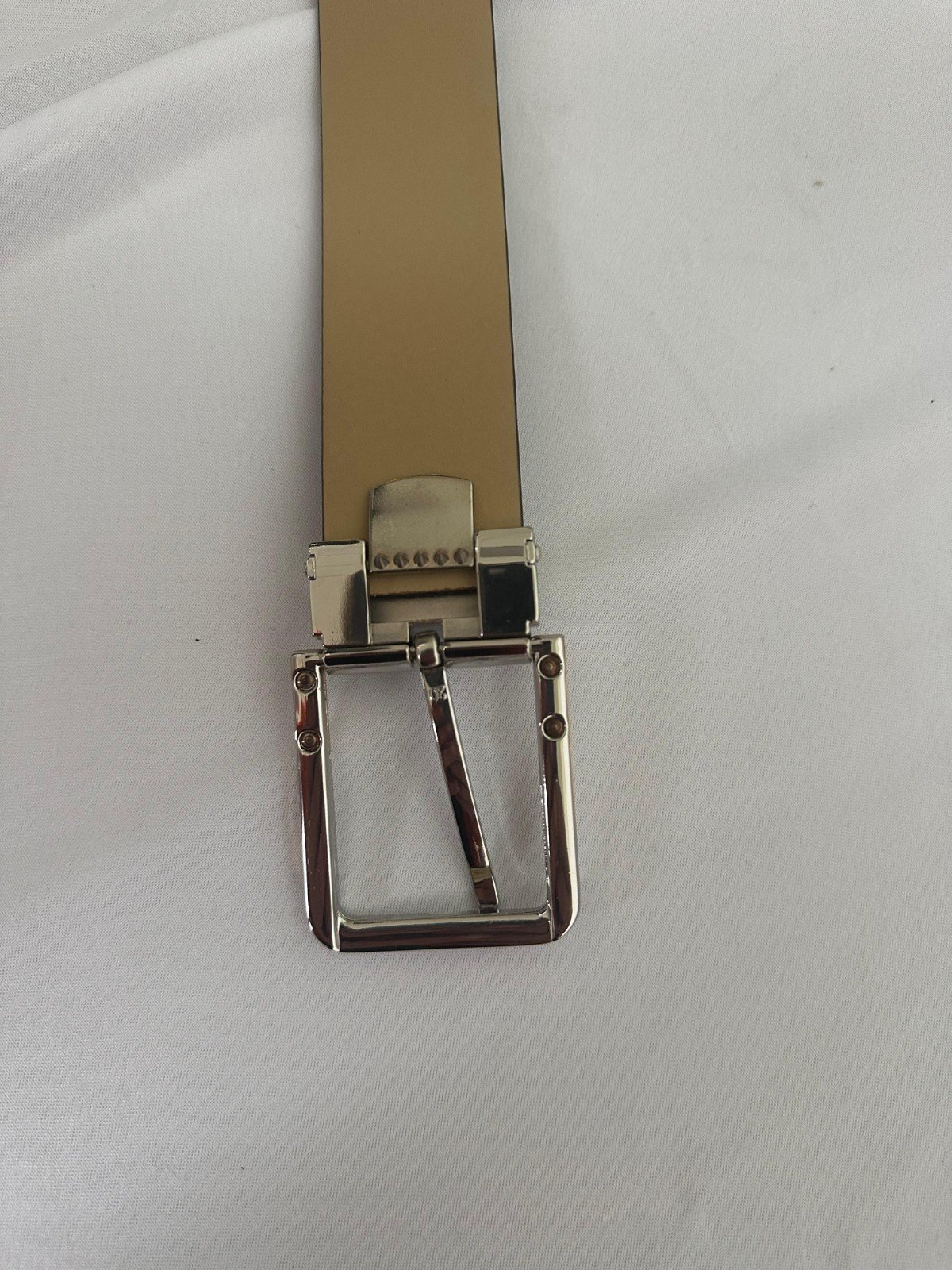 Ceinture Emporio Armani Y4S247 Cuir Marron 125cm 3.5cm Boucle Luxe Homme Origin - Image 8