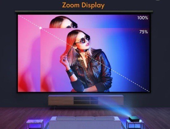 Apeman LC650 Projecteur Home Cinéma Full HD 1080P 4K HDMI USB LED 50–300″ Neuf - Image 7