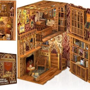 Eternal Bookstore YS05 Kit DIY Book Nook 3D Miniature avec LED – Puzzle Maison