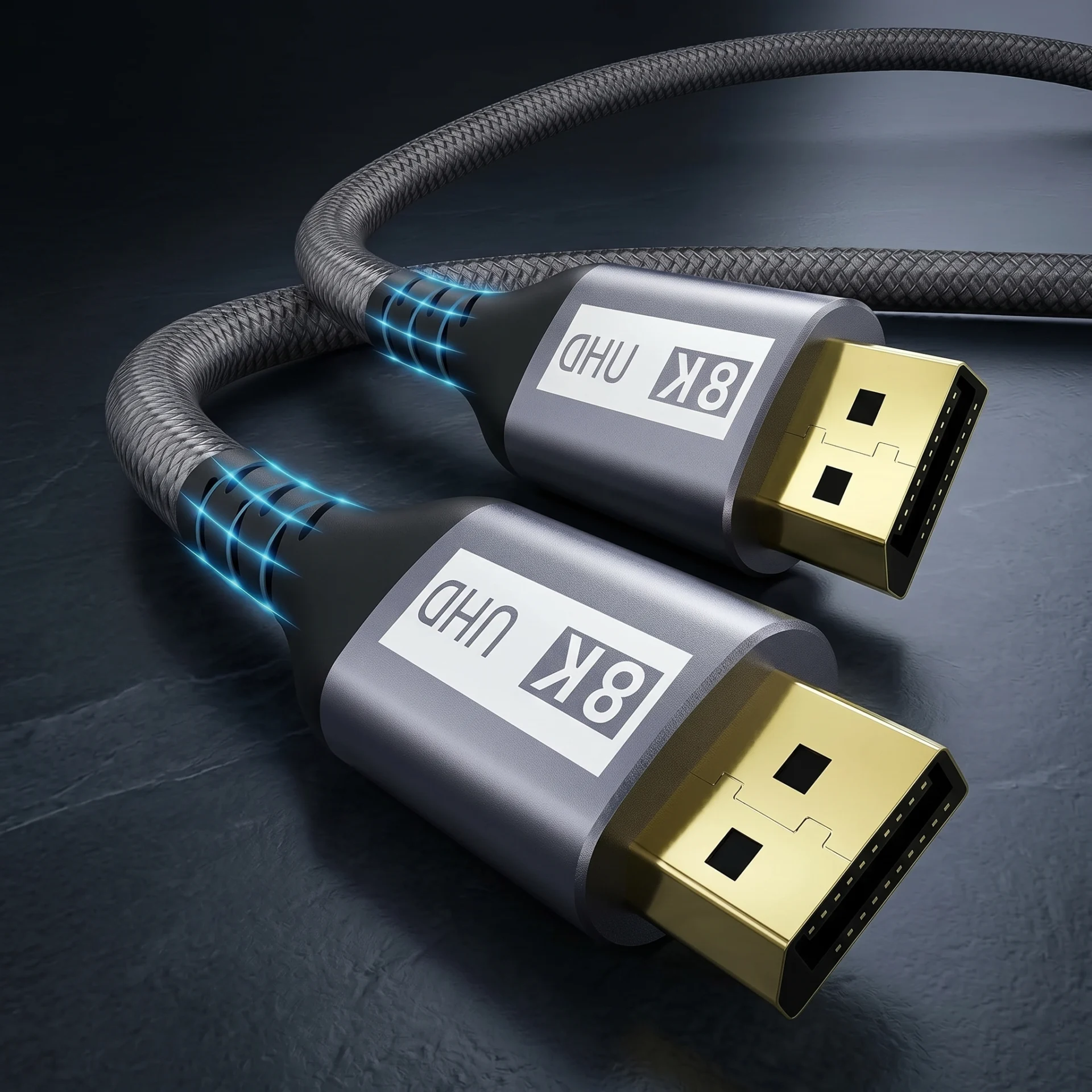 Câble DisplayPort 8K Yurnero 8K60Hz 4K144Hz Haute Qualité