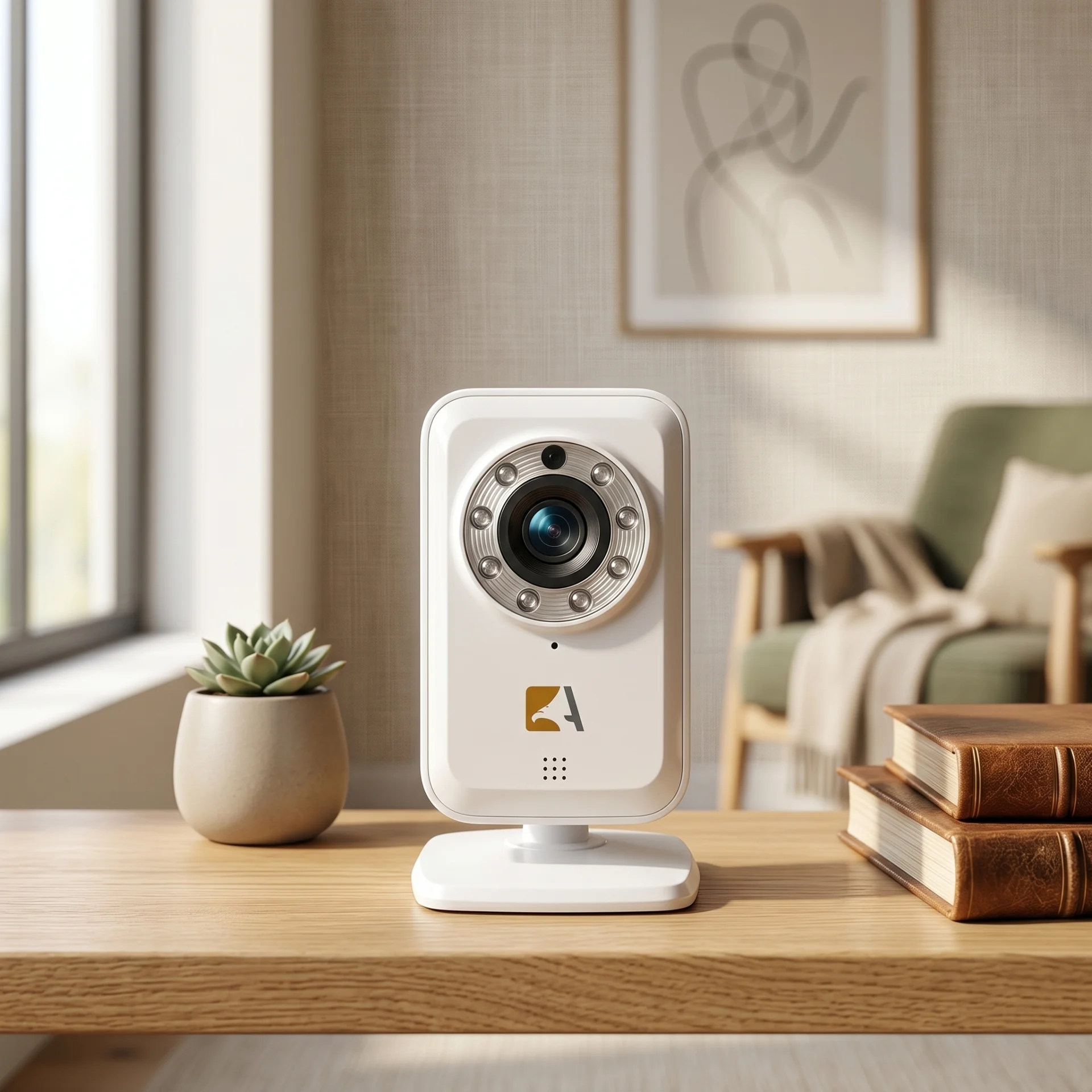 Caméra IP WiFi intérieure Aquila Vizion 640x480 vision nuit