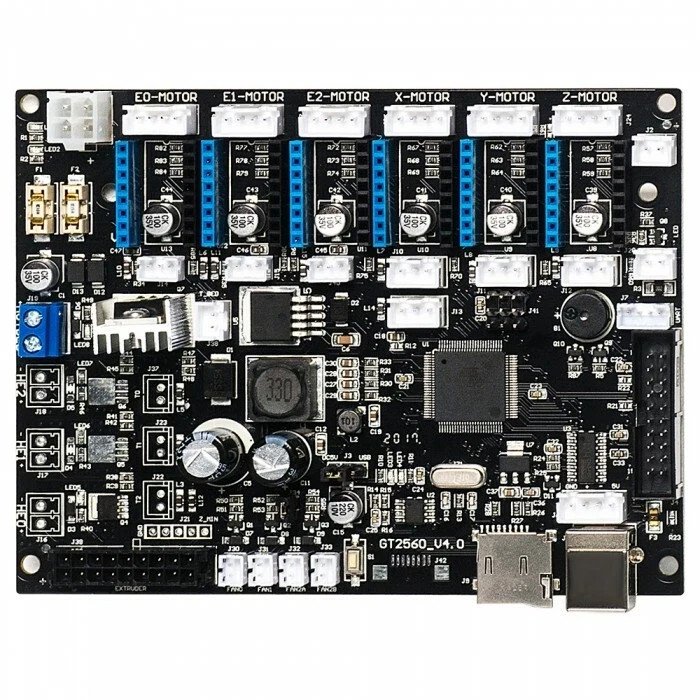 Carte Mère Geeetech GT2560 V4.0 Originale Drivers Intégrés Pour A10 A20 A20M 3D - Image 2