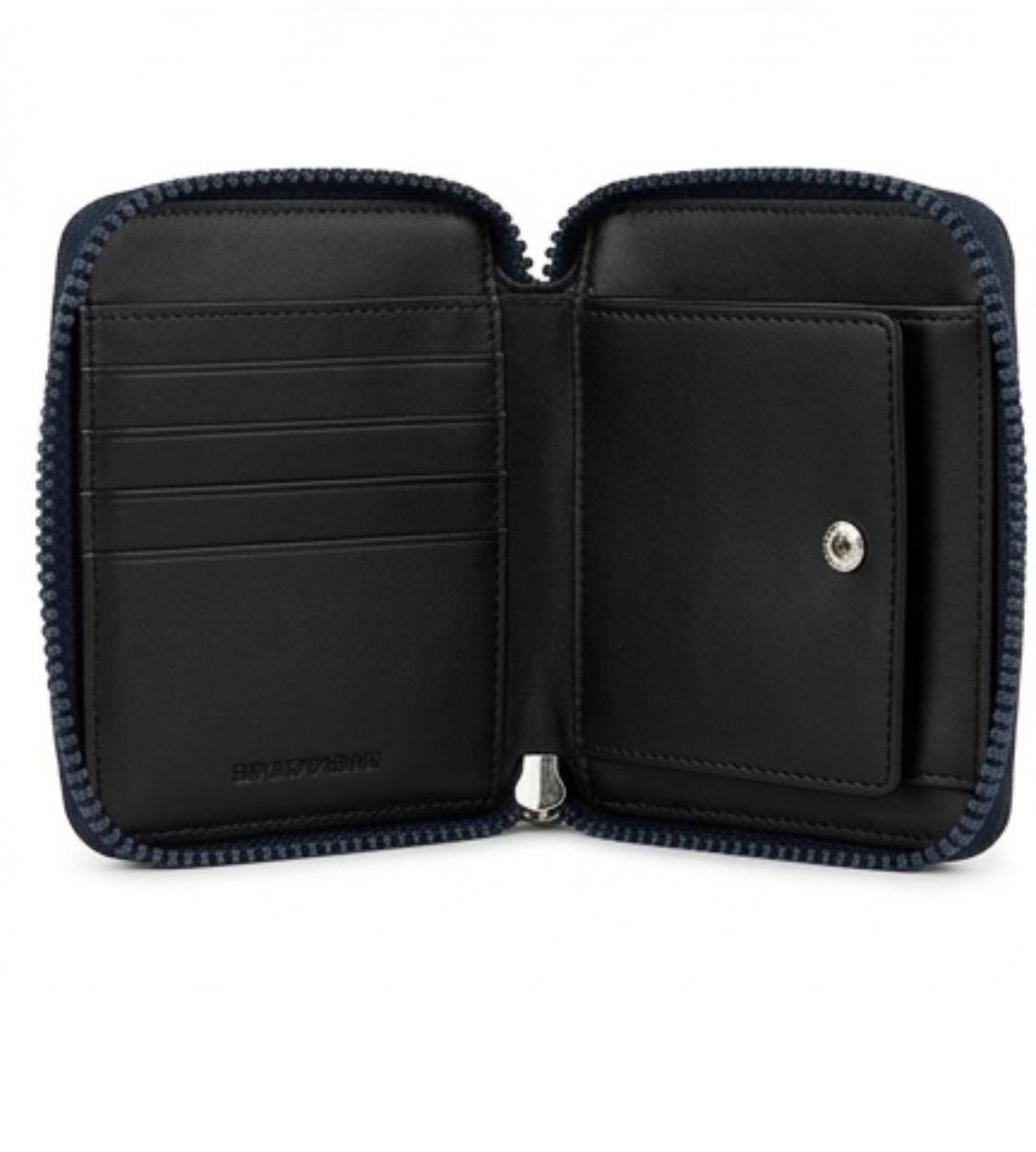 Emporio Armani Y4R305 YJL3E Wallet Black Men Bifold 4 Card Slots EA 83074 - Image 3