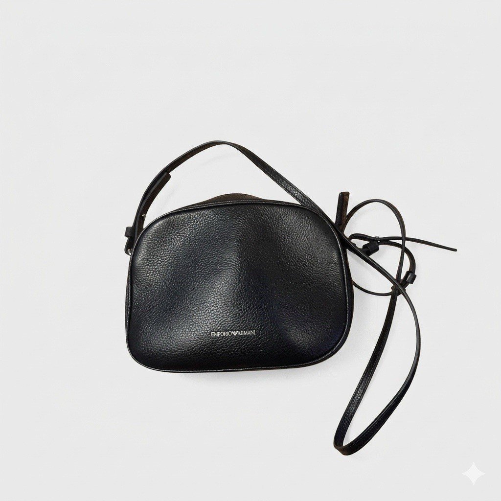 Sac bandoulière noir pour femmes ｜ Emporio Armani｜Y3B091｜