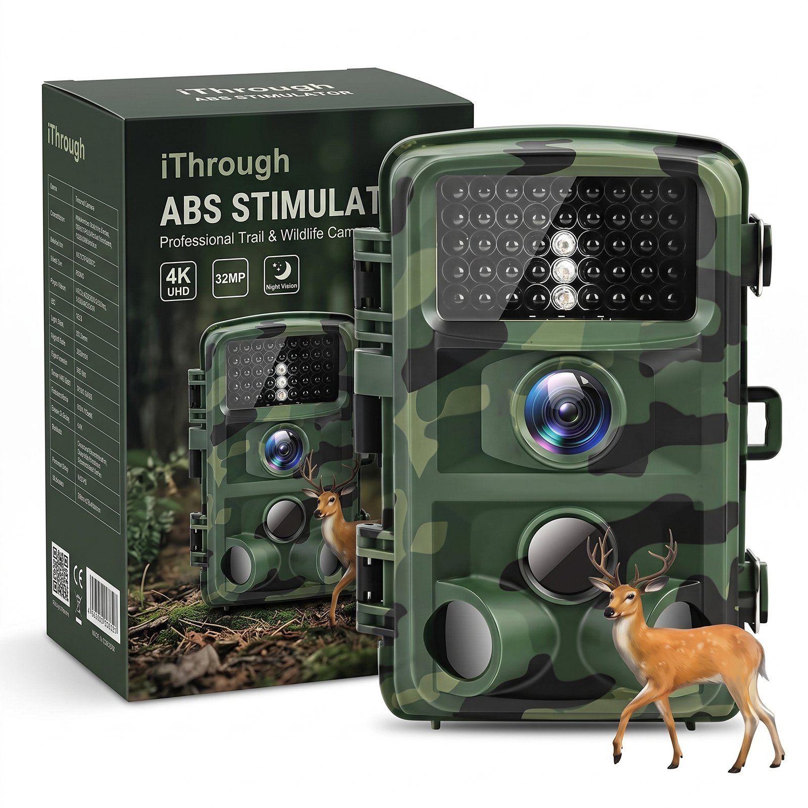 Caméra de chasse à détecteur│AKASO│Piège photographique│Trail│TC05│Etanche