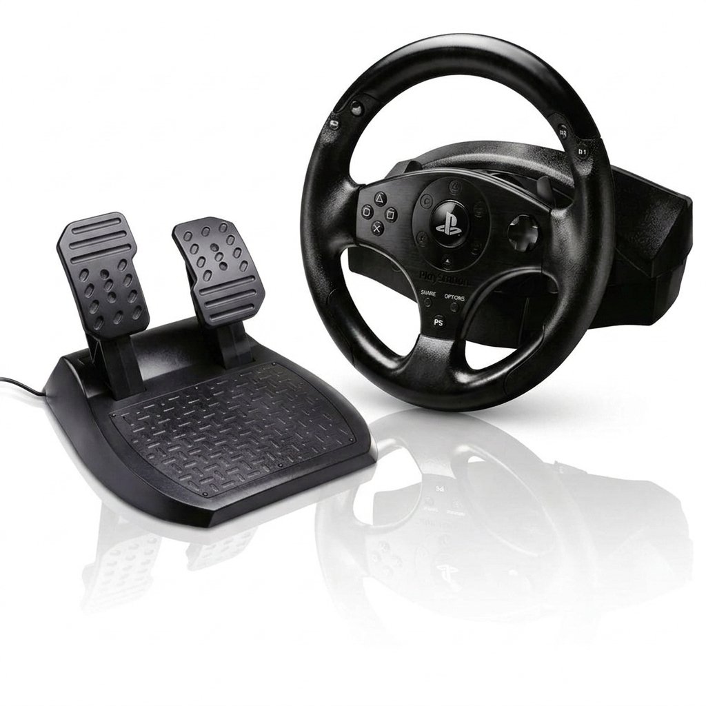 Thrustmaster T80 Racing Wheel PS4 PS3 PC USB Plug Play Steering Wheel