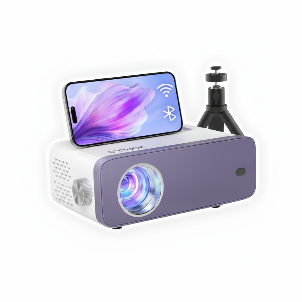 Projecteur Home cinéma │Voplls │V3 │Full Hd 1080 P │téléphone portable tablette