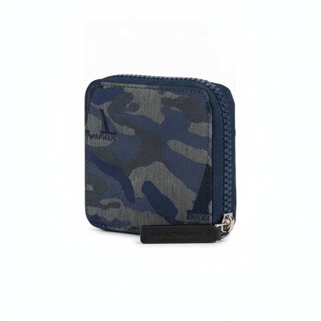Emporio Armani Y4R305 YJL3E Wallet Black Men Bifold 4 Card Slots EA 83074