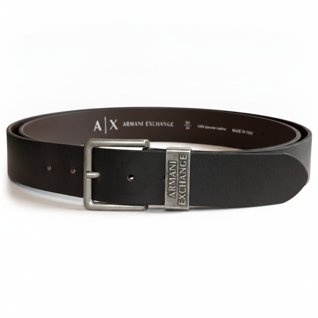 Ceinture| en cuir| pour homme | Emporio Armani