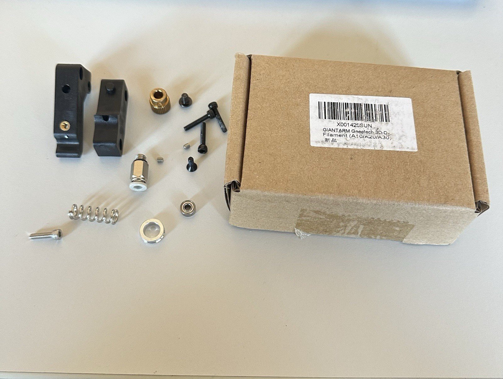 Kit Extrudeur Imprimante 3D - Bras d'Alimentation Alu pour Geeetech A10 A20 A30 – Image 2