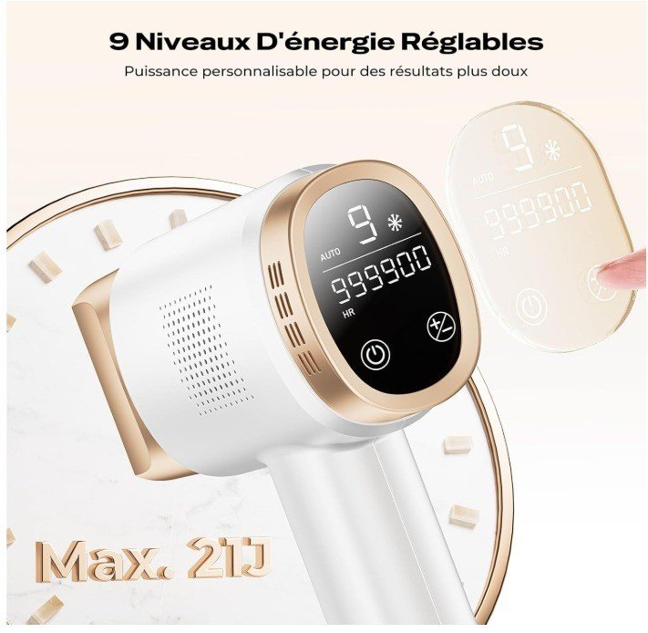 Epilateur à lumière pulsée portable FZ -608 – Image 3