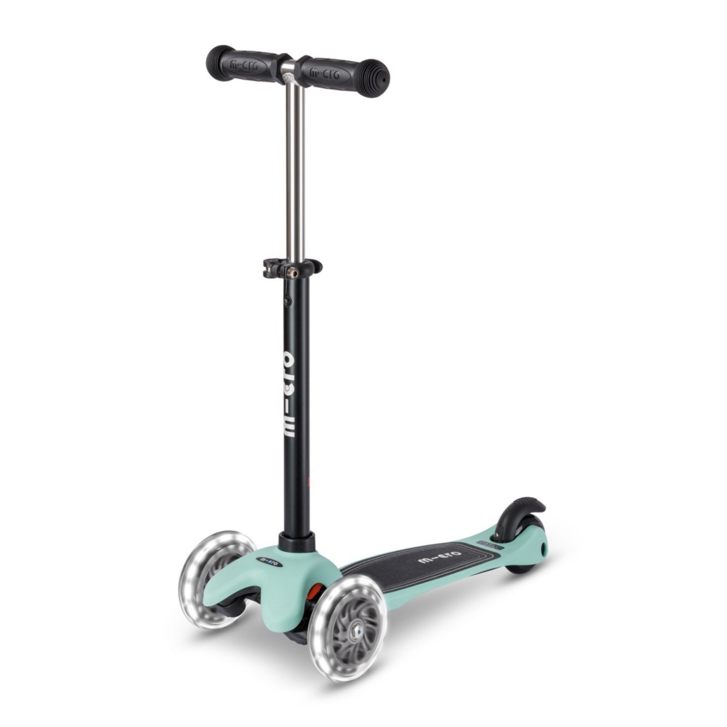 Micro Mini 3in1 Deluxe Lite LED Trottinette Évolutive Enfant Vert Menthe