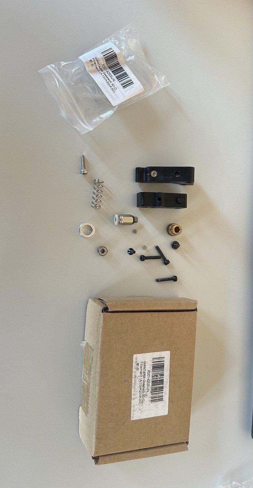 Kit Extrudeur Imprimante 3D - Bras d'Alimentation Alu pour Geeetech A10 A20 A30 – Image 3