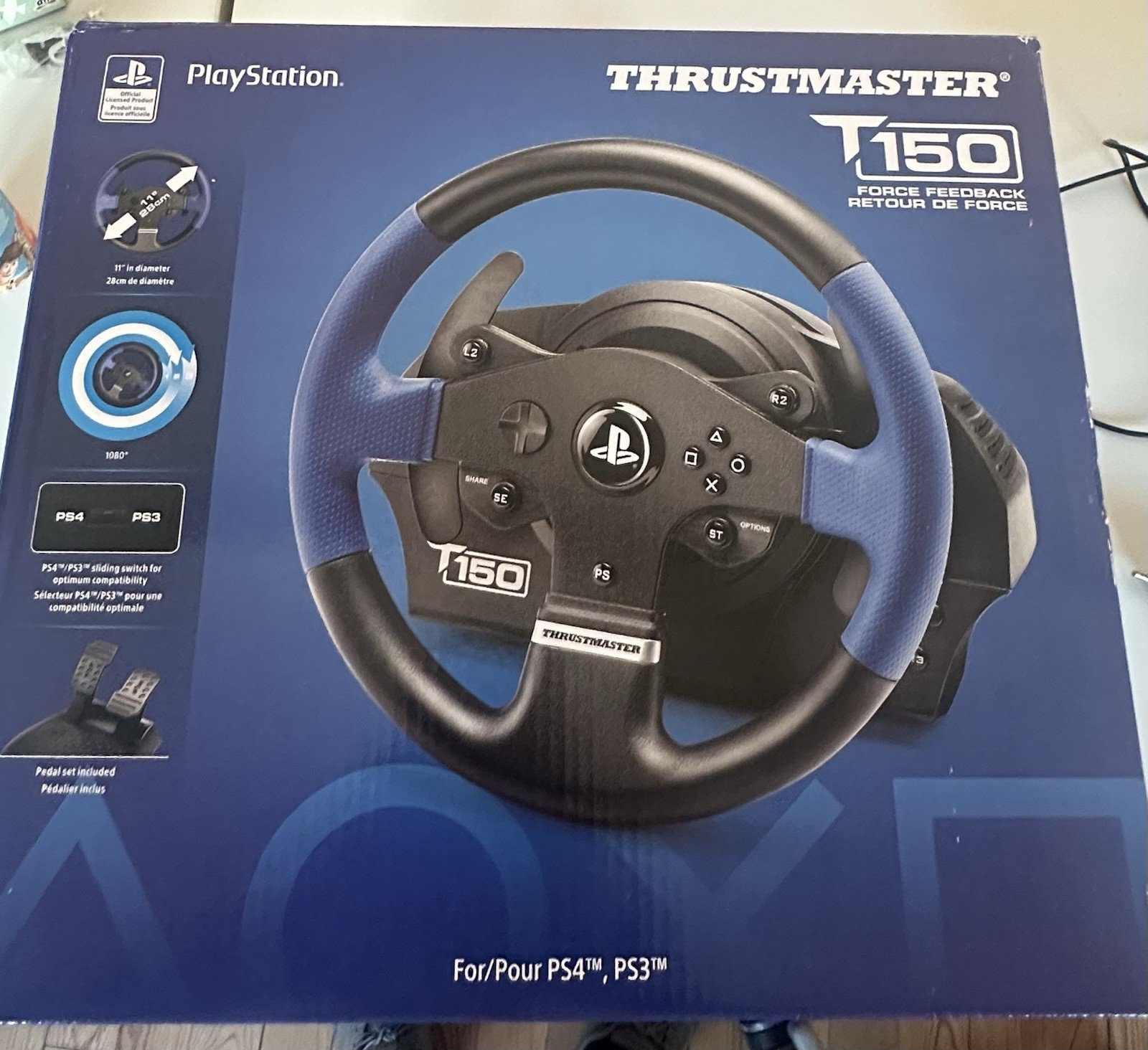 Volant Thrustmaster T150 - PS4/PS5/PC - Neuf (Prévoir Adaptateur Prise) – Image 5