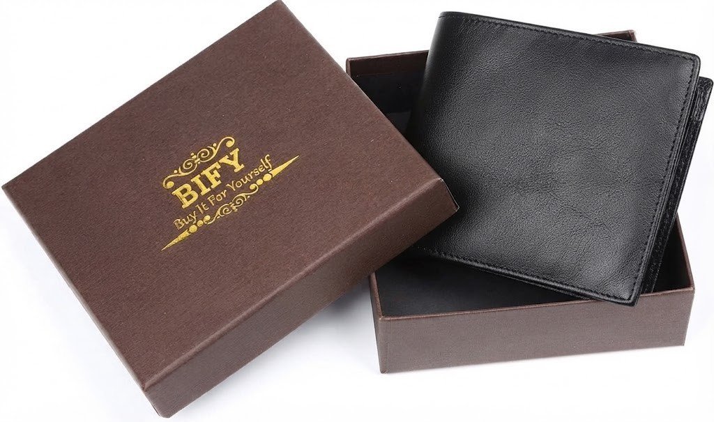 Portefeuille Homme en Cuir Véritable - Protection RFID, Élégant et Pratique