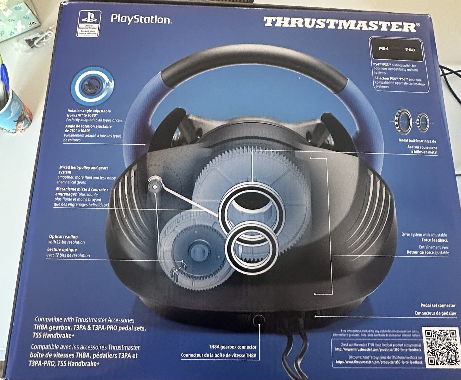 Volant Thrustmaster T150 - PS4/PS5/PC - Neuf (Prévoir Adaptateur Prise) – Image 6