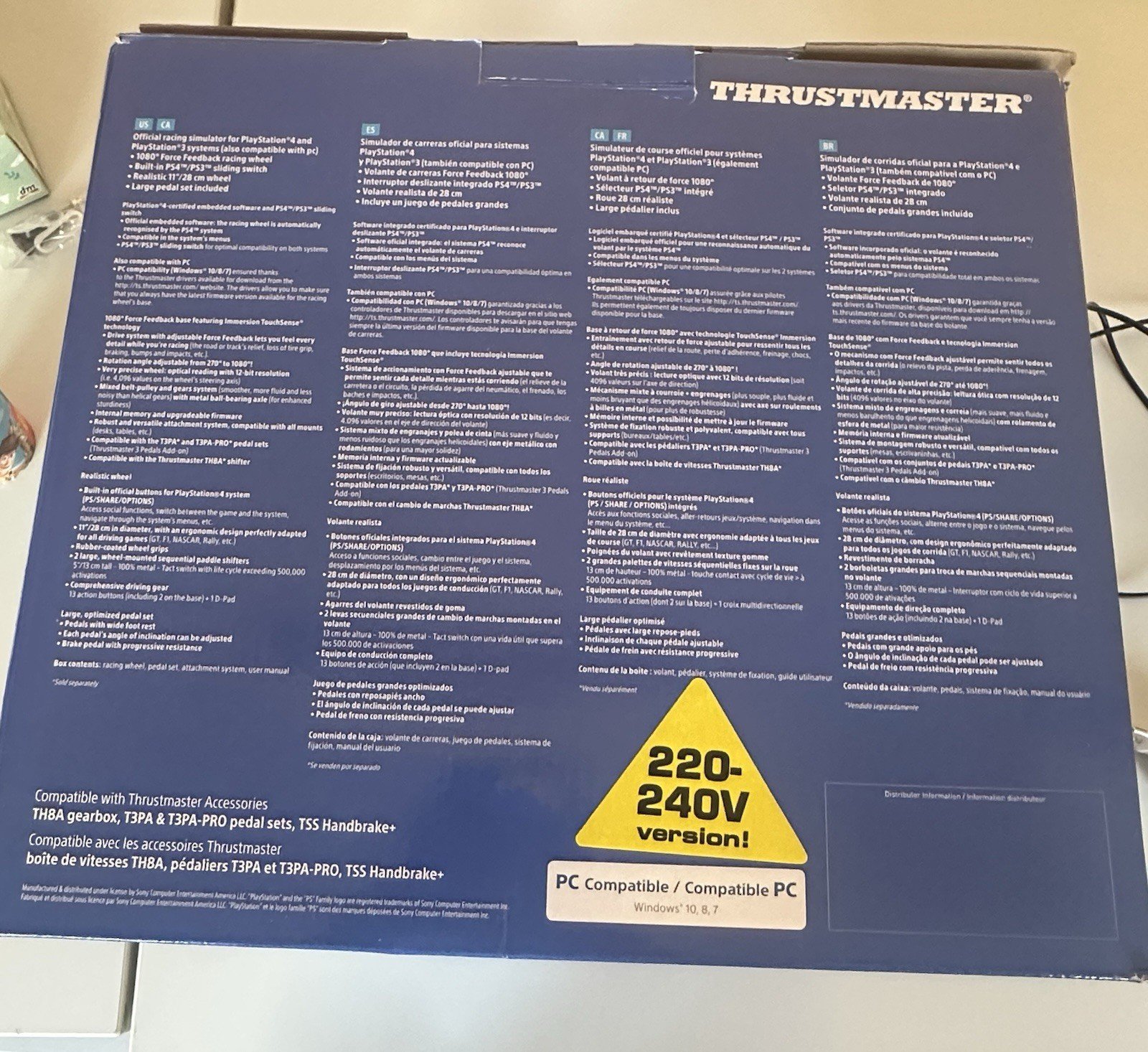 Volant Thrustmaster T150 - PS4/PS5/PC - Neuf (Prévoir Adaptateur Prise) – Image 7